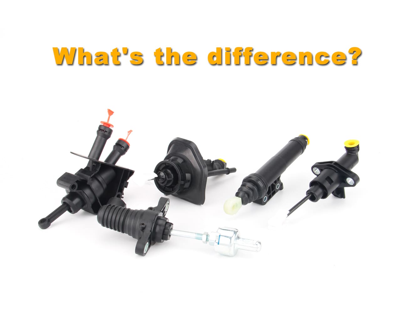 The differences between hydraulics clutch master cylinder and slave cylinders